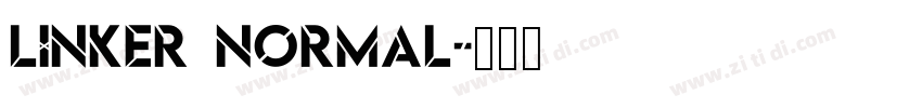 Linker Normal字体转换